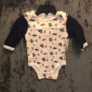 Infant long sleeve onesie